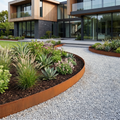 Corten Garden Edging DIY Installation System