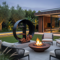 Architectural Firewood Storage Units