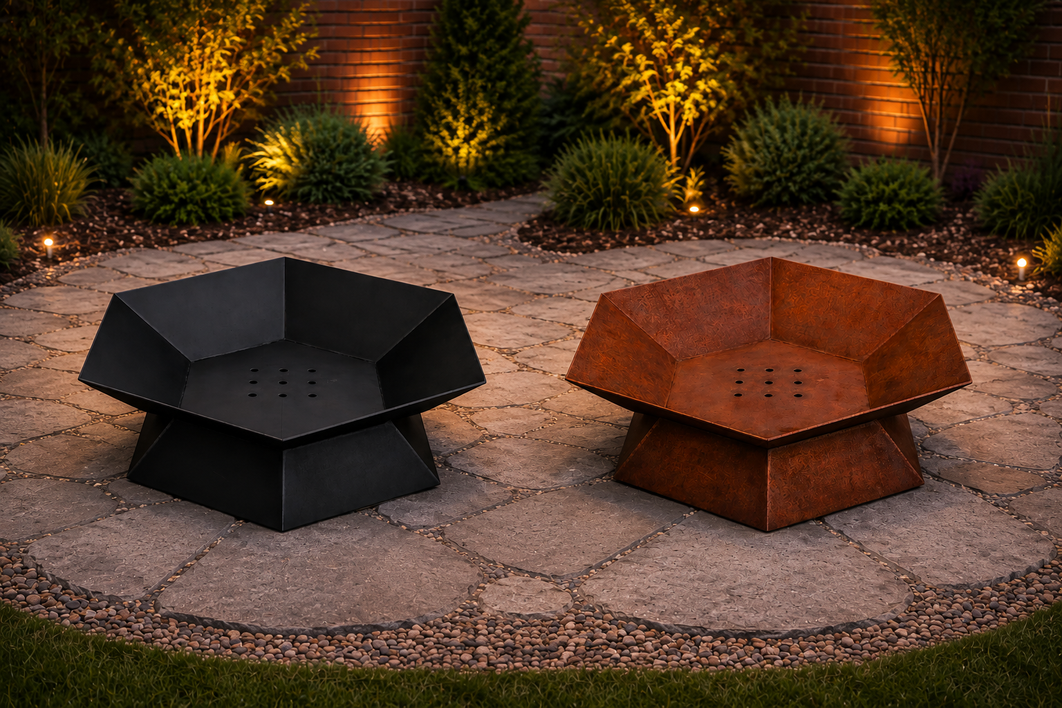 Hexagon Firepits