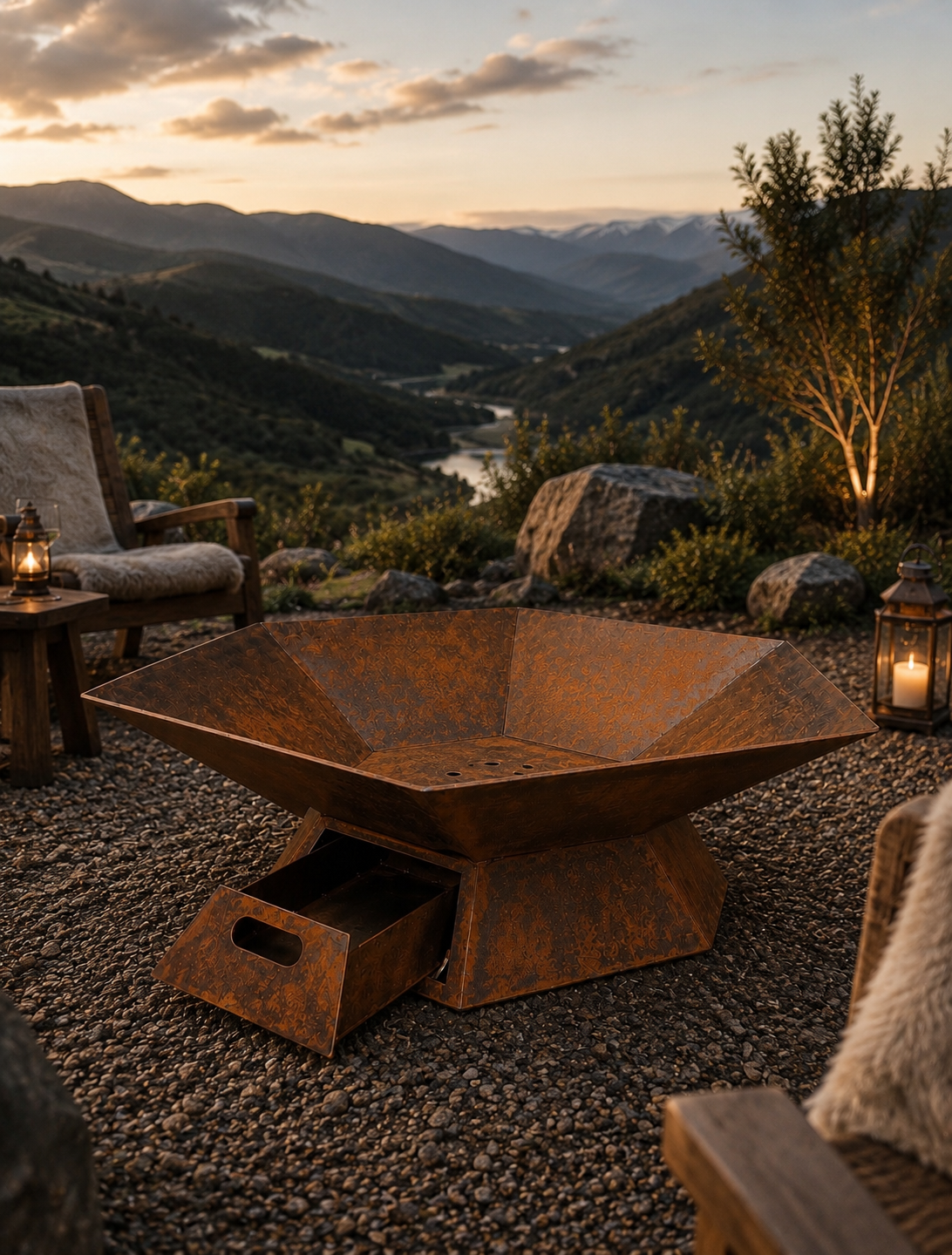 Hexagon Firepits