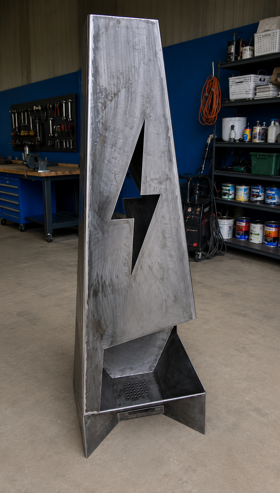 Lightning Bolt Firepit