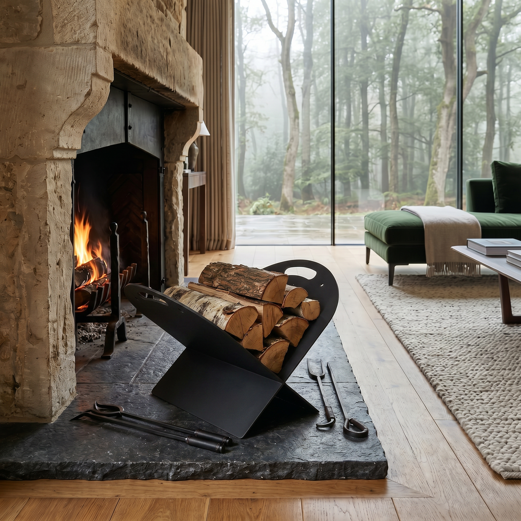Compact Firewood Storage Unit
