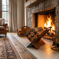 Compact Firewood Storage Unit