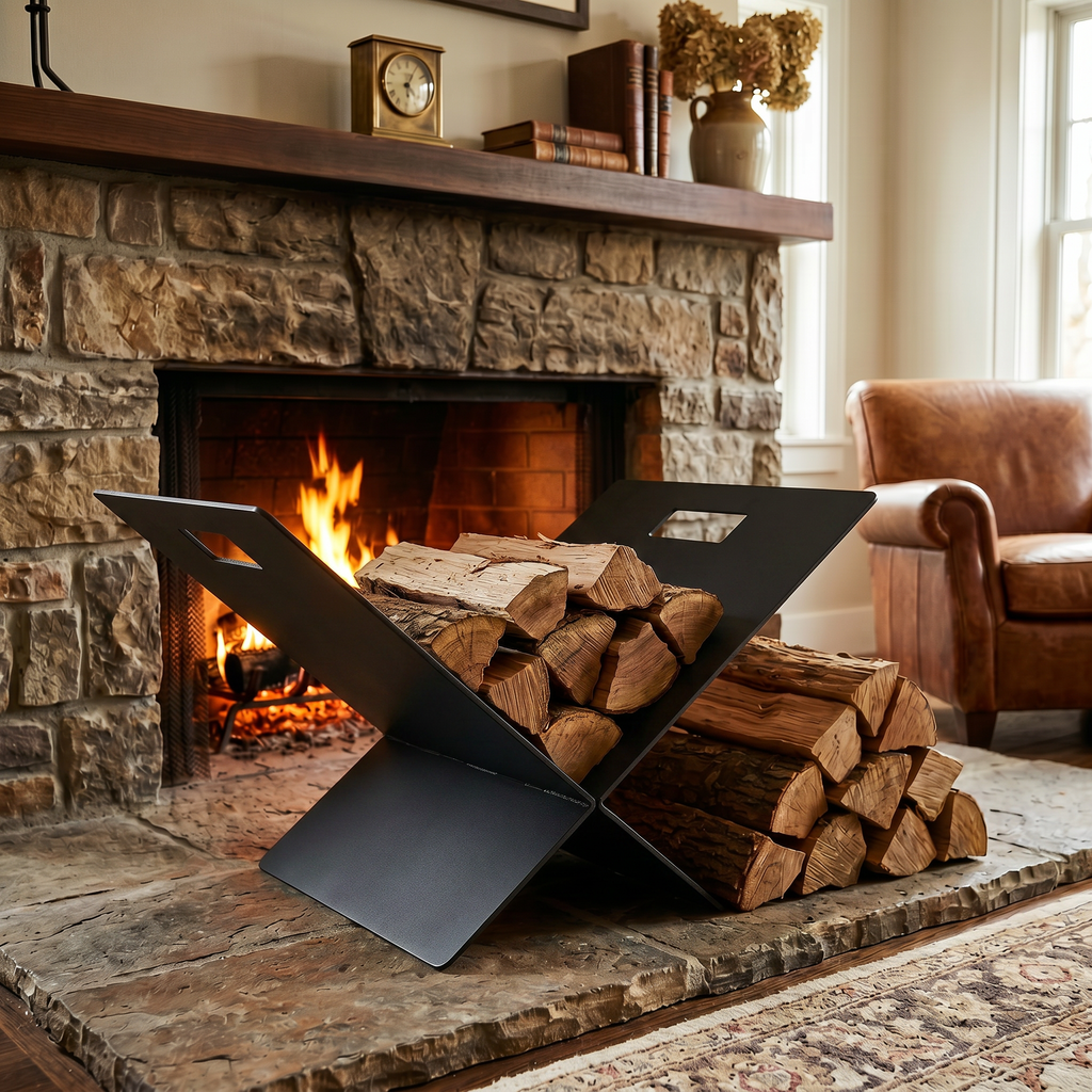Compact Firewood Storage Unit
