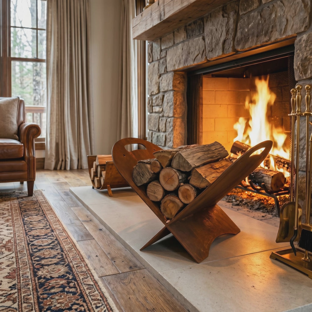 Compact Firewood Storage Unit